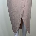 Lavish Lice Lavish‎ Alice Lined Asymmetrical Beige Skirt Photo 2