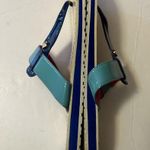 Kate Spade  pink, turquoise & Blue slip on sandals Photo 5