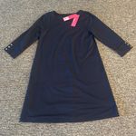 Lilly Pulitzer NWT Navy UPF 50+ Solia Downtime Dress Sz M Photo 5