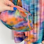 Tanya Taylor  Shanalee Top Shirt Accordion Pleated Long Sleeve Size Small S EUC Photo 4