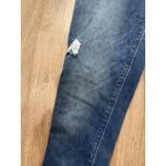 Spanx  Distressed‎ Ankle Skinny Jeans Raw Hem Small Wash Photo 1