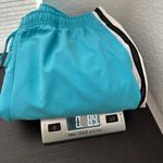 Nike NWT  Blue Striped Elastic Waist Activewear Cropped Track Pants Size Large Photo 14