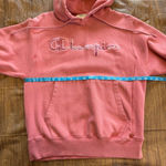 Champion Vintage 1980’s Reverse Weave Women's Hoodie, Small, Pink Rose Photo 9