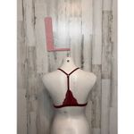 Victoria's Secret Victoria’s Secret Burgundy Lace Triangle Bralette – Size L Photo 2