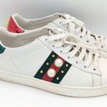 Gucci  ace pearl studded white leather snekers size EU 35 Photo 0