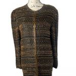 Scala SZ M vintage silk beaded jacket Photo 2