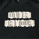 Under Armour Loose Impaired Vision High Neck Black Hoodie Sweatshirt Womens L. Photo 1