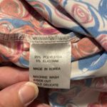 Tracy Negoshian Tunic Top Size Large Red Blue Gold Beach Colorful Photo 7