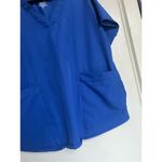 Cuddl Duds Climate Right By Cuddl Dubs Blue Scrub Top Woman’s Size Large Photo 2