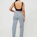 Princess Polly High-Waisted Denim Jeans Photo 1