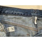 Loft Boyfriend Jeans Womens 33" Cotton Distressed Straight Leg Travel Norm Photo 2