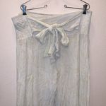 Sincerely Jules  White Yellow Tie Dye Comfy Lounge Pants Flare Stretch Photo 1