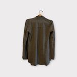 YA Los Angeles Ya Los Angeles Black Scarf Hem Lined Open Front
Duster Blazer Jacket Size S Photo 1