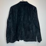 Chico's Chico’s Black Suede Leather Jacket with Coin Details Size 2 Nwot Photo 5