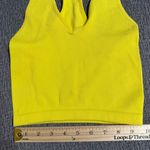 Free People Movement Free Throw Crop Ribbed Tank Top Yellow Size XS Photo 12