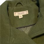 Decree  Forest Green Double-Breasted Pea Coat Photo 3