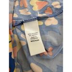 Market & Spruce Blue Sleeveless Floral Pattern V Neck Midi Length Wrap Dress 1X Photo 4