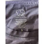 Ivory Ella  Deep Purple Ling Sleeve Shirt Size Small Photo 4