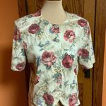 Vintage 80s Fritzi floral top Size M Photo 5