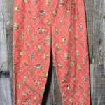 Pine Cove Vintage 90s All Over Print Salmon High Rise Pants Size 2 Photo 0