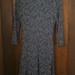 Garnet Hill  Brianna Faux Wrap Dress Size M Photo 2