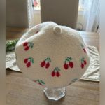 Anthropologie Maeve Icon Beret in Cherry NWOT Photo 4