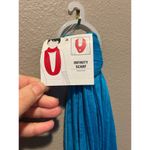 Faded Glory  Blue Infinity Scarf One Size Lightweight Paisley Womens Accessory Photo 1