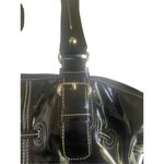 Dooney & Bourke Medium Chiara Patent Leather Drawstring Satchel Bag Black Photo 4