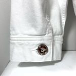 Versace  Barocco Sea Oversize Denim Jacket White 42 IT La Vacanza 2024 Medusa NWT Photo 9