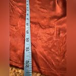 ASTR THE LABEL RUST MARIPOSA SATIN RUCHED MIDI DRESS Size Medium NWOT Photo 7