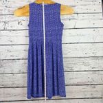 CHAPS  Sleeveless Dress Blue White Print V-Neck Casual Dress [Size‎ Medium] Photo 5