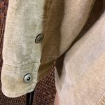 Multiples  Tan Khaki Linen and Cotton Jacket Size M Photo 2
