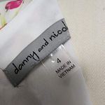 Danny & Nicole floral jacquard stripe midi dress size 4 Photo 6