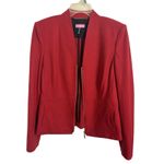 Baslar Red 100% Wool Blazer Jacket Size Medium UK 38 Quiet Luxury Designer Photo 1