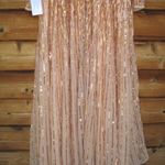 Mac Duggal  5509 SEQUINED WRAP OVER 3/4 SLEEVE GOWN Photo 12