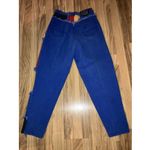 Vtg Machine 90s Jeans Color Block Pants Baggy Mom high waisted‎ Size undefined Photo 4