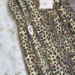 MINKPINK Leopard Print Denim Mini Dress Photo 2