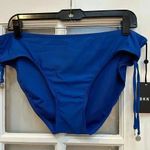 DKNY | XXL Royal Blue Two Piece Rouched Bikini NWT Photo 6