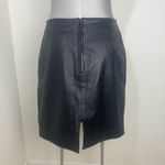 wilson's leather VTG Maxima  Black Pencil Mini Skirt Y2K 90’s Size 10 Photo 2