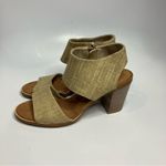 Toms  Majorca cut out block Heel‎ sandals size 8.5 Photo 2