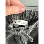 ZARA  Linen‎ Drawstring Pull On Pants Size Small Photo 2