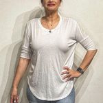 Bobi  White Short Sleeve Shirt Sz S  NWT Photo 0