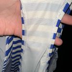 Torrid blue & white striped ruched pinup girl 5x one piece swimsuit Photo 5