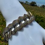 Heidi Daus Multicolor Swarovski Crystal Pavé Link Bracelet Photo 4