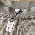 We Wore What NWT Cable Knit Mini Skirt in Light Heather Grey Size XL Photo 4