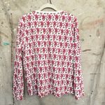 Roller Rabbit  Monkey Print Long Sleeve Pajama Top Photo 3