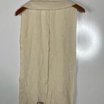 Juicy Couture Y2K Vintage Merino Wool Cream Scarf with Button and Pocket Details Photo 1