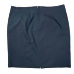 Eloquii  Plus Sz 20 Skirt Black Stretch Pencil Womens Hidden Back Zip Knee Length Photo 0