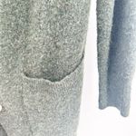 J.Crew Mercantile XS Olive Green Alpaca Blend Long Open Front Cardigan Sweater Photo 5