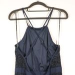 Lulus NWOT  Twirling Around Navy Blue Lace Skater Dress Photo 7